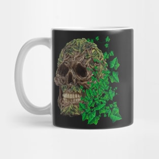 Unique Cool Tree Spirit Skull Mug